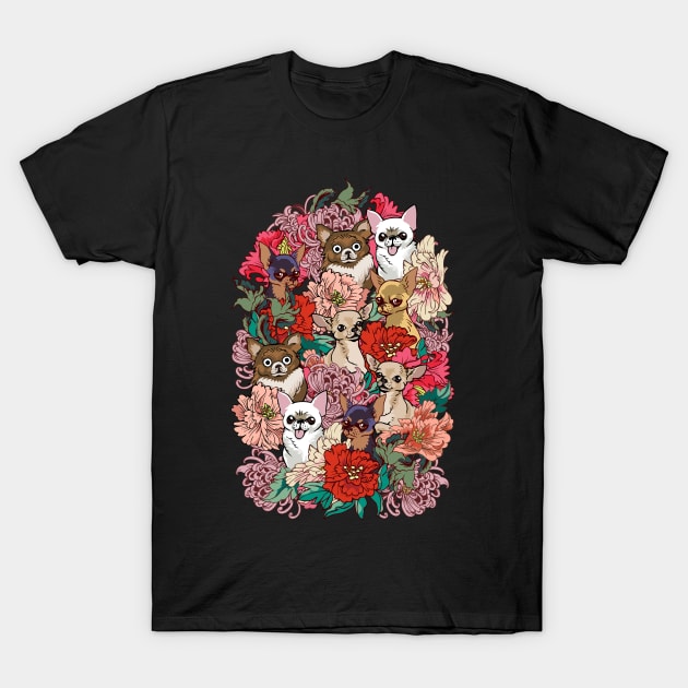 Because Chihuahua T-Shirt by huebucket